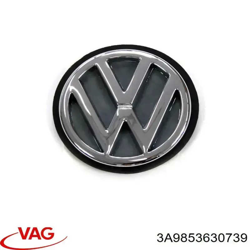 Емблема кришки багажника, фірмовий значок Volkswagen Golf 3 (1H1) (Фольцваген Гольф)