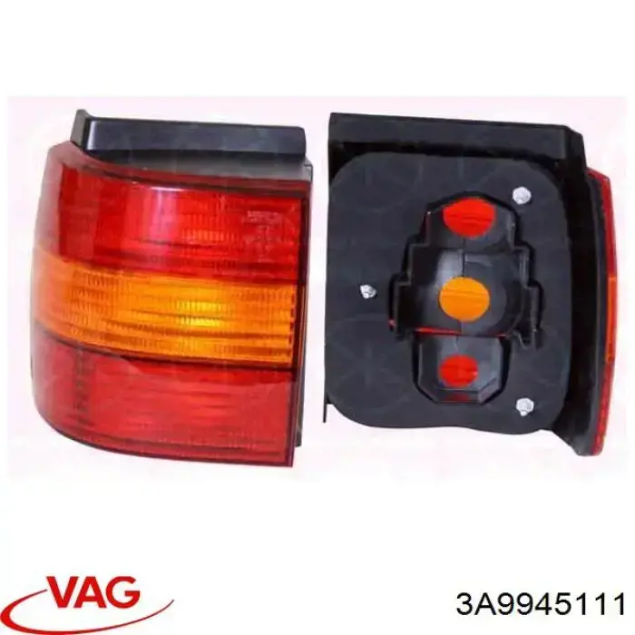 Задня ліва зовнішня фара VAG 3A9945111 ціна, від 9.12 USD