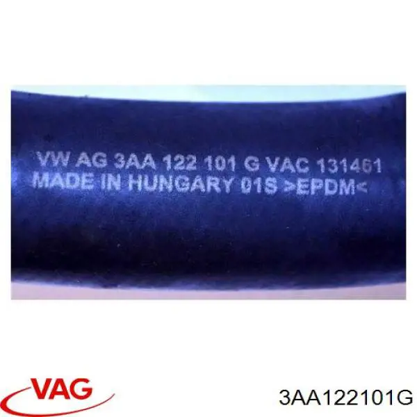 Патрубок системи охолодження VAG 3AA122101G ціна, від 6.08 USD