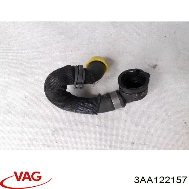 Шланг/патрубок радіатора охолодження, верхній VAG 3AA122157 ціна, від 8.47 USD