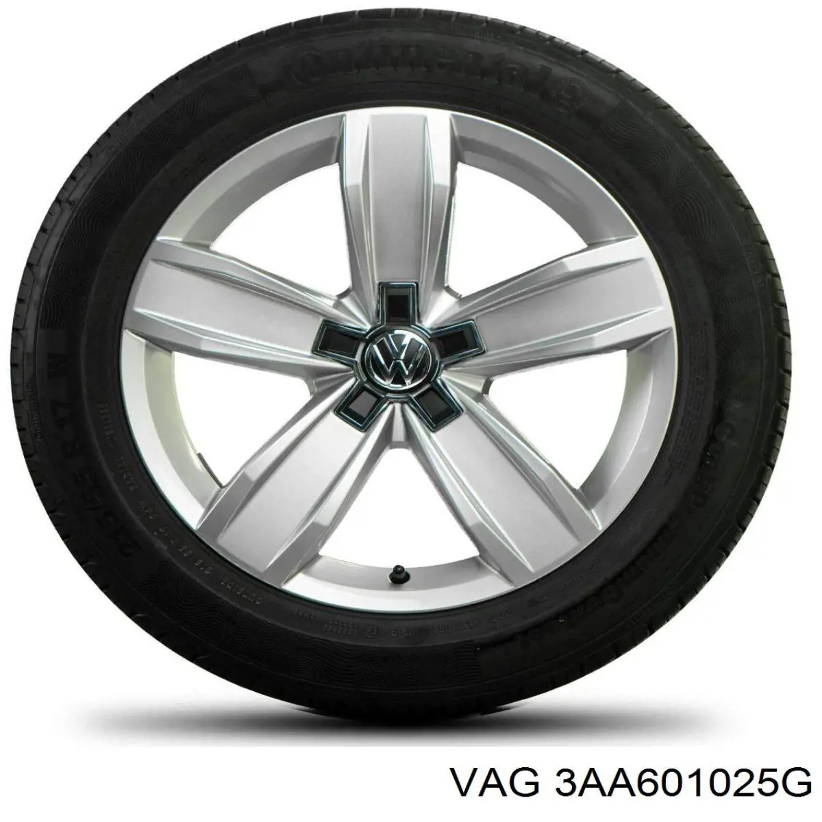 3AA601025G VAG Диски литі (легкосплавні, титанові)