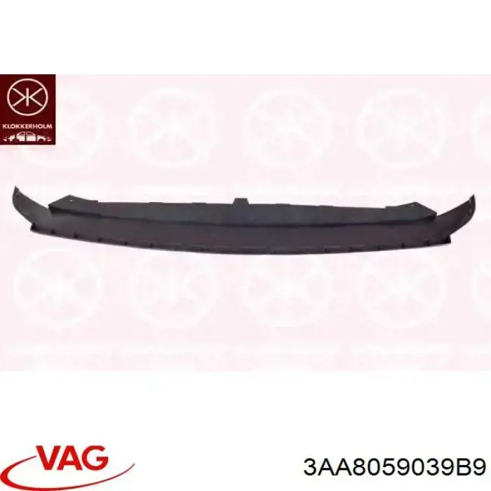Спліттер переднього бампера VAG 3AA8059039B9 ціна, від 16.19 USD