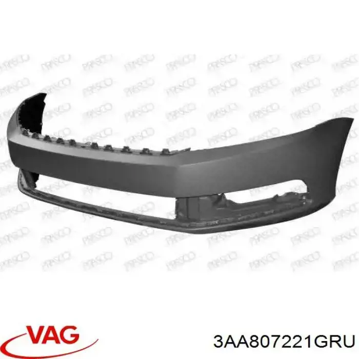 Купити 3AA807221GRU VAG Буфер (бампер) передній