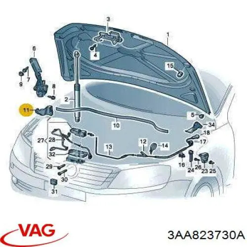 3AA823730A VAG 