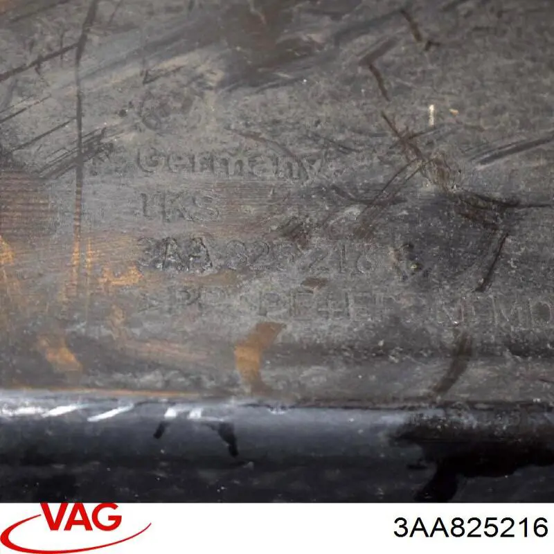 Купити 3AA825216 VAG Захист днища, задній правий