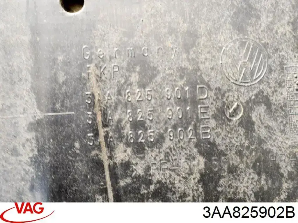 Захист моторного відсіку VAG 3AA825902B ціна, від 465.16 USD