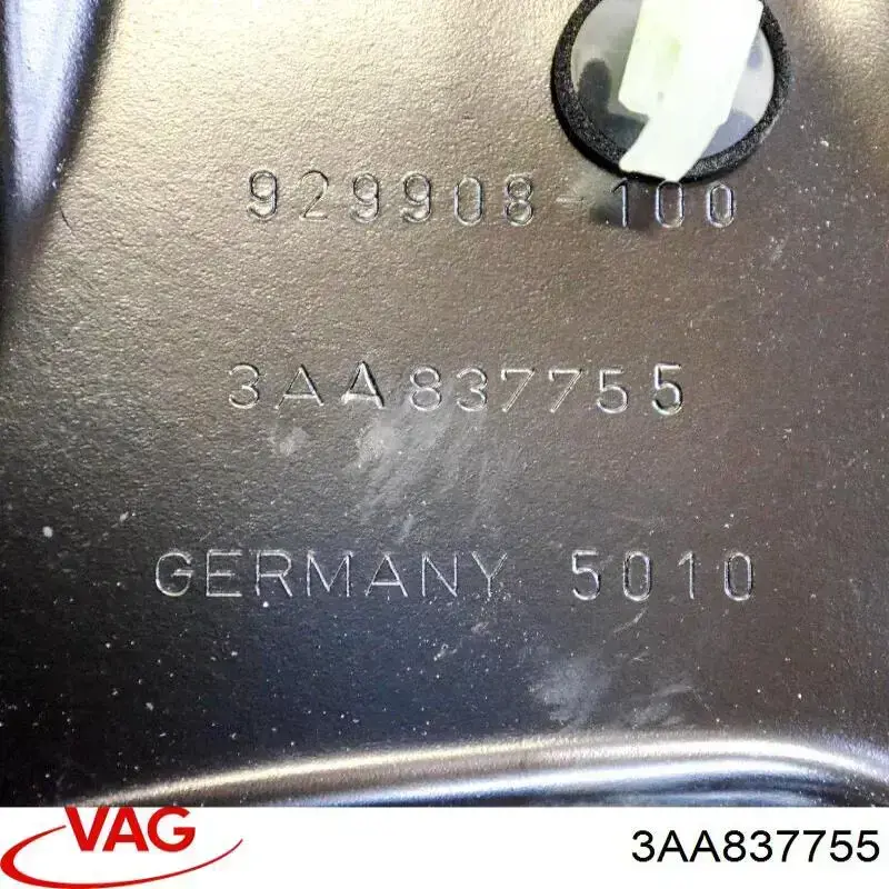 Купити 3AA837755 VAG Двигун склопідіймача двері передньої, лівої