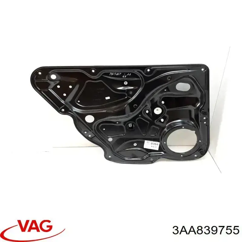 Купити 3AA839755 VAG Механізм склопідіймача двері задньої, лівої