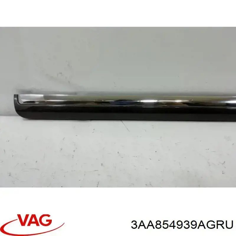 Молдинг передньої лівої двері, нижній VAG 3AA854939AGRU ціна, від 16.88 USD