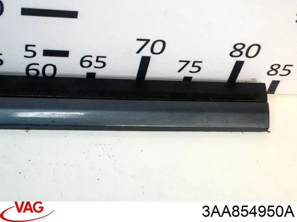 Купити 3AA854950A VAG Молдинг задніх правих дверей, нижній