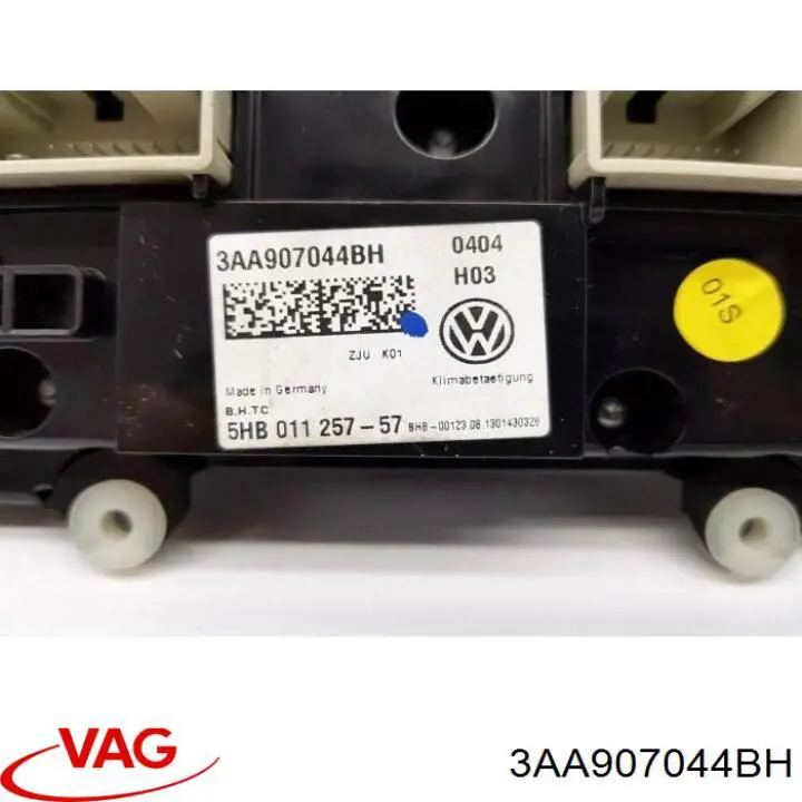 3AA907044BH VAG Механізм управління кондиціонером
