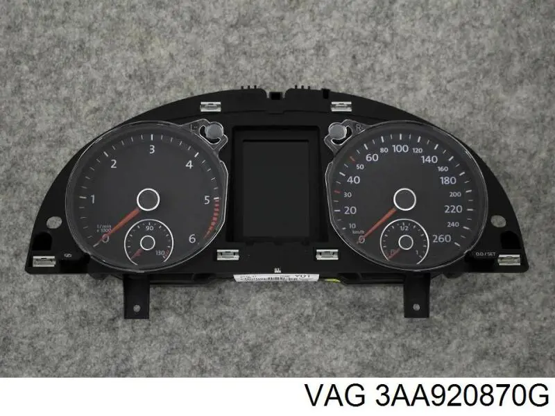 Щиток приладів додатковий VAG 3AA920870G ціна, від 155.56 USD