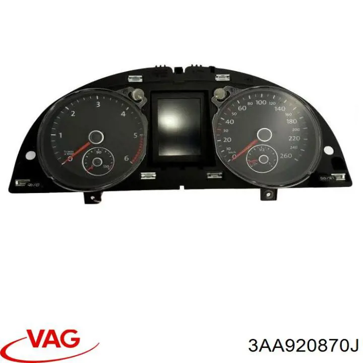 3AA920870J VAG Щиток приладів додатковий