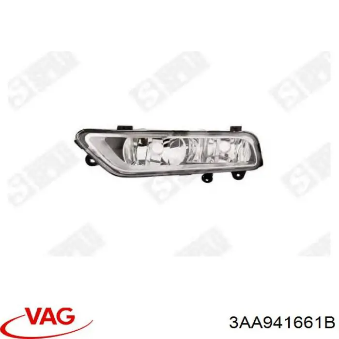 Фара, ліва VAG 3AA941661B ціна, від 36.65 USD