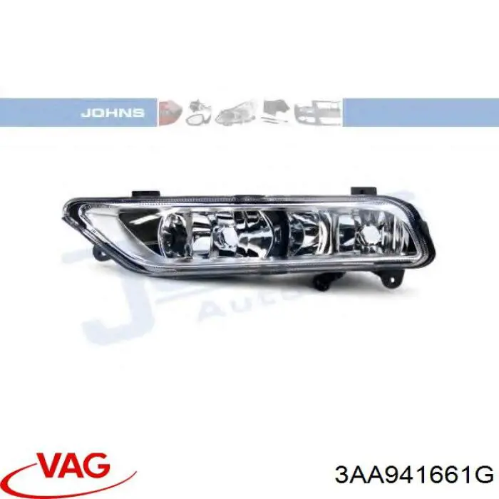 3AA941661B VAG Туманка ліва