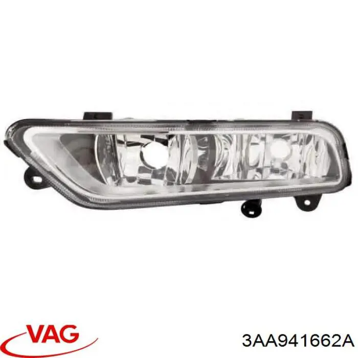 Купити 3AA941662A VAG Протитуманка права