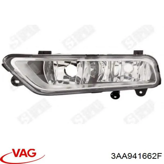 Купити 3AA941662F VAG Протитуманка права
