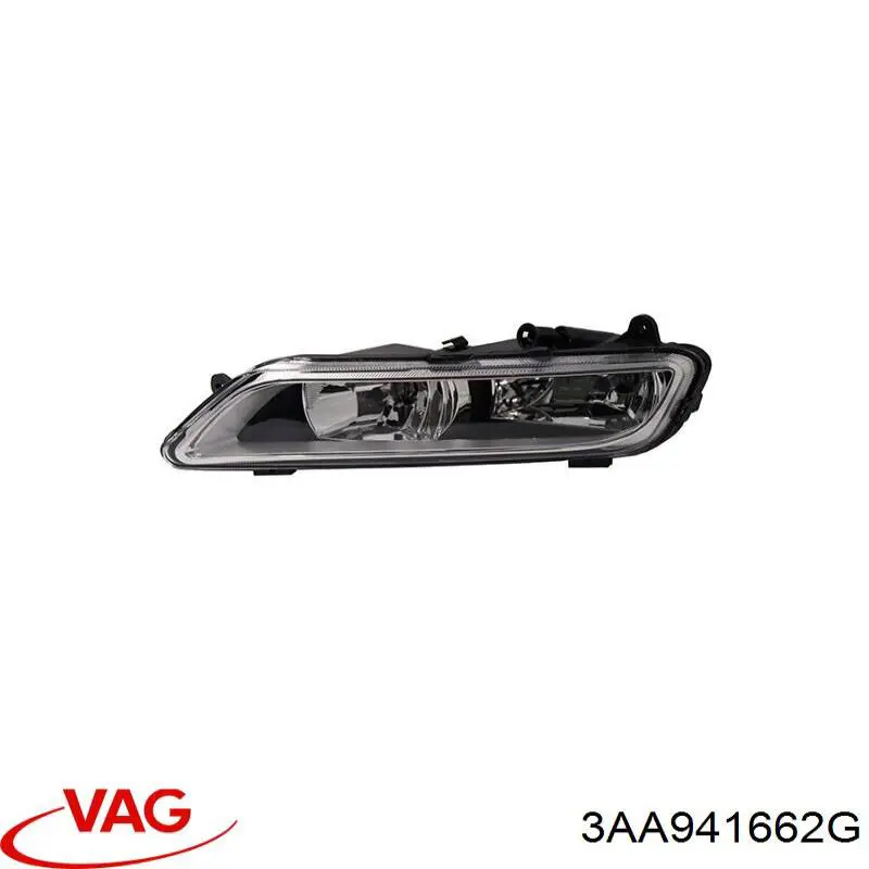 Туманка права VAG 3AA941662G ціна, від 33.27 USD