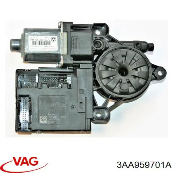 Купити 3AA959701A VAG Двигун склопідіймача двері передньої, лівої