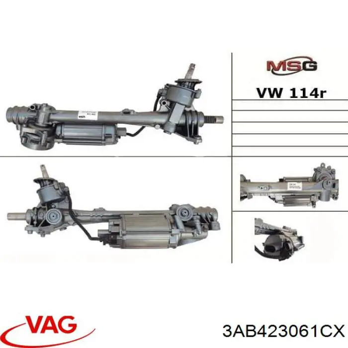 Управління рульове в зборі VAG 3AB423061CX ціна, від 506.77 USD