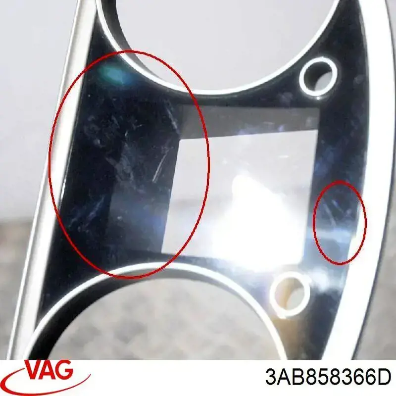 Облицювання щитка приладів "торпедо" VAG 3AB858366D ціна, від 16.47 USD