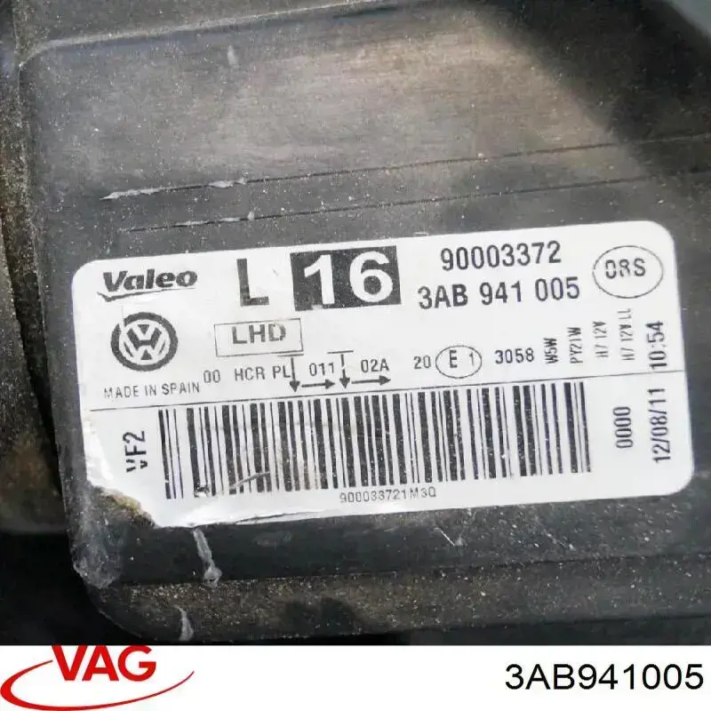 Фари VAG 3AB941005 ціна, від 172.64 USD