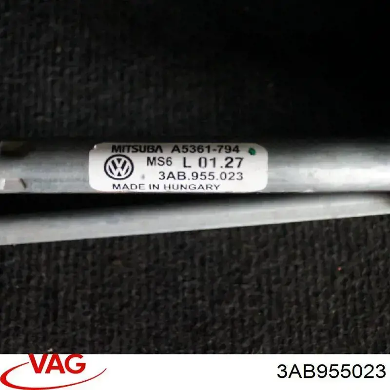 Купити 3AB955023 VAG Трапеція двірників