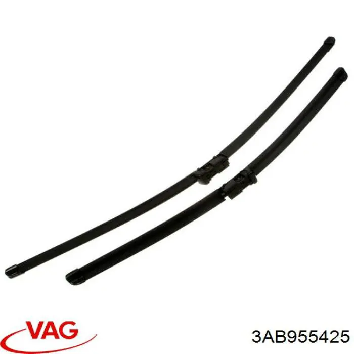 Щітка-двірник лобового скла, водійська VAG 3AB955425 ціна, від 20.49 USD