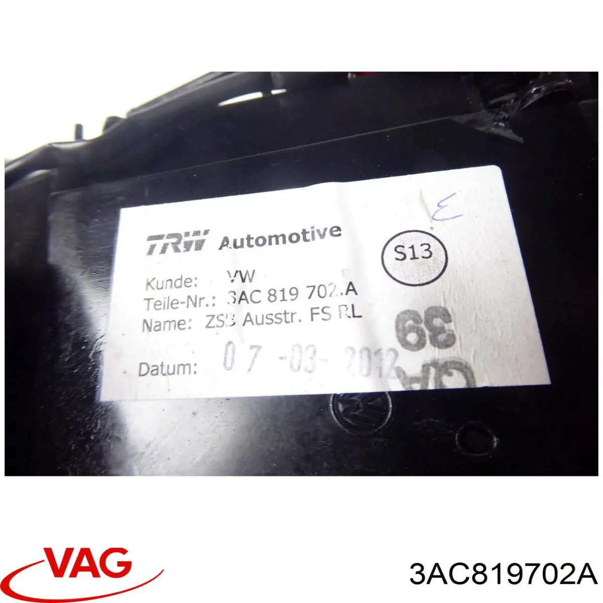 3AC819702A VAG 