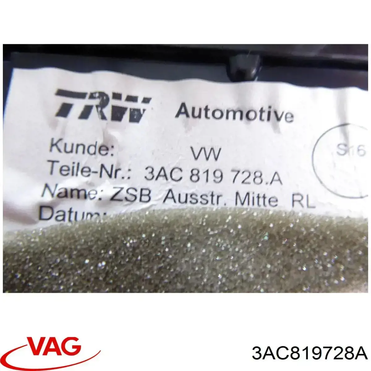 3AC819728A VAG 