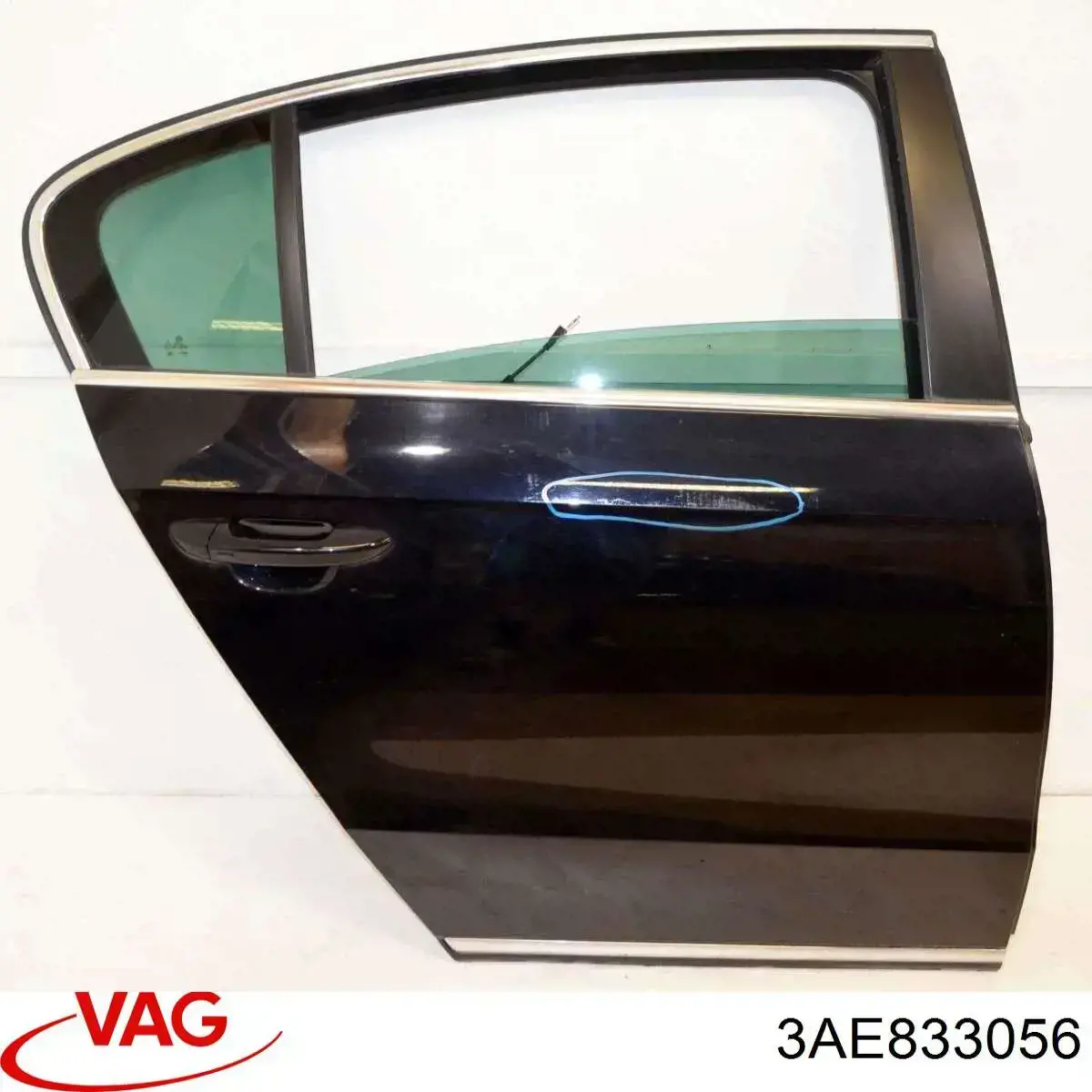 Двері задні, праві VAG 3AE833056 ціна, від 126.69 USD