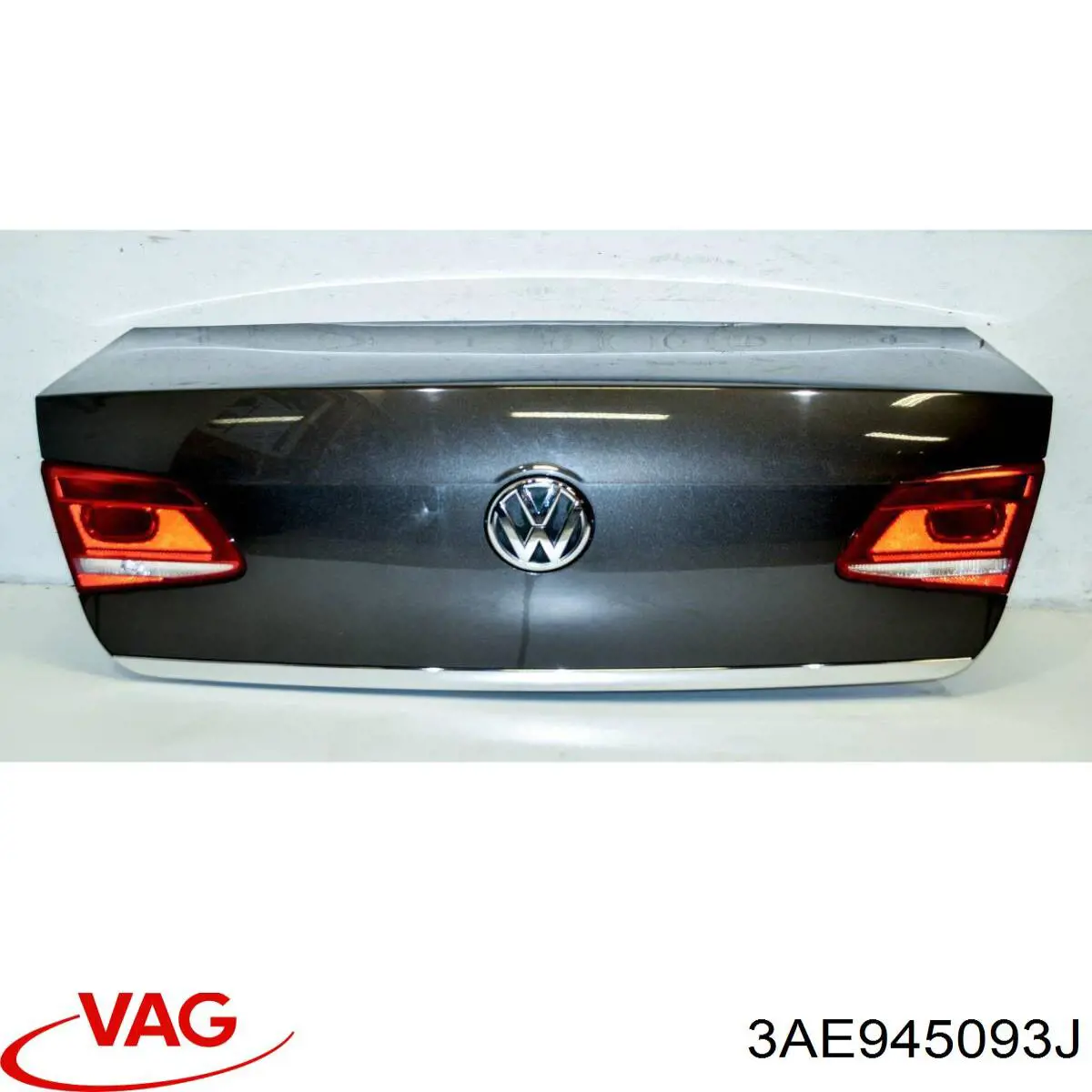 Ліхтар задній лівий, внутрішній Volkswagen Passat (B7, 362) (Фольцваген Пассат)