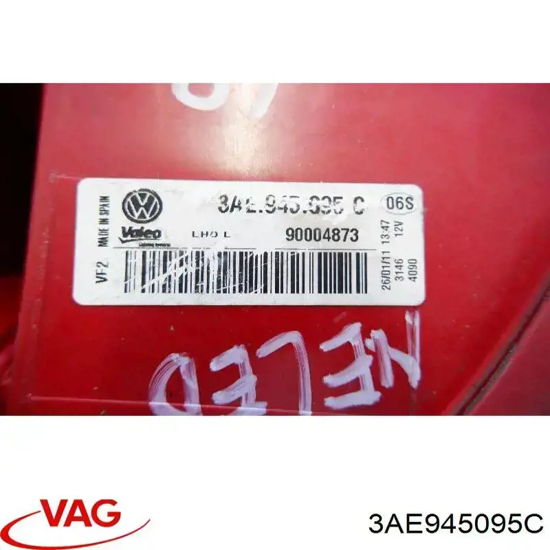 Купити 3AE945095C VAG Ліхтар задній