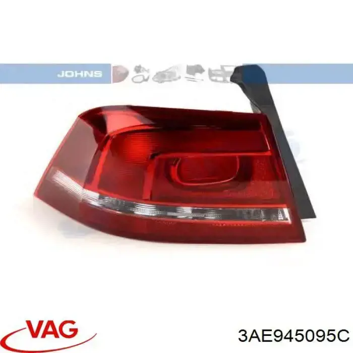 3AE945095C VAG Задній лівий зовнішній ліхтар