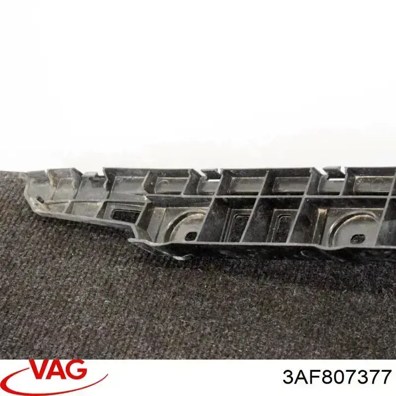 Купити 3AF807377 VAG Лівий кронштейн кріплення бампера заднього