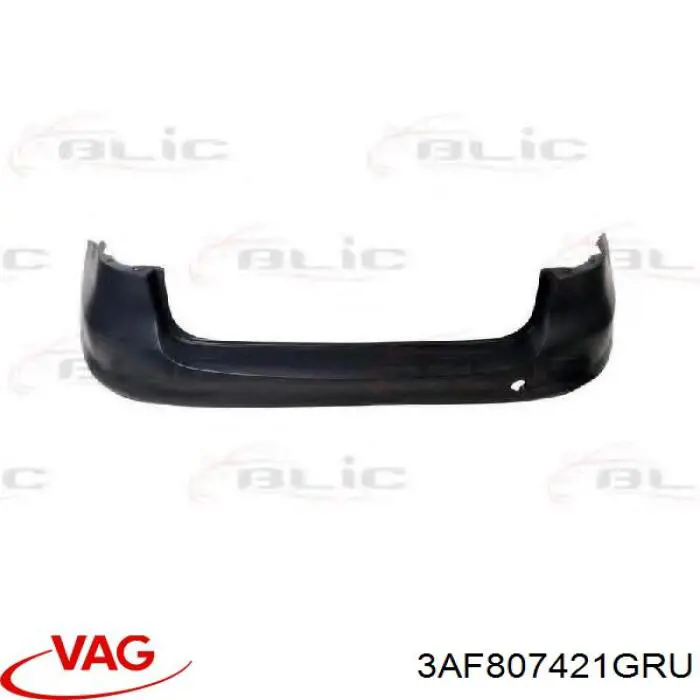 Кожух бампера заднього VAG 3AF807421GRU ціна, від 131.04 USD