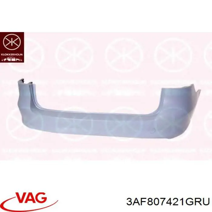 Купити 3AF807421GRU VAG Задній бампер