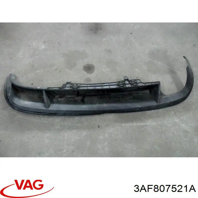 3AF807521A VAG Спідниця заднього бампера