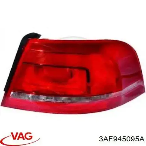 Задня ліва зовнішня фара VAG 3AF945095A ціна, від 69.84 USD