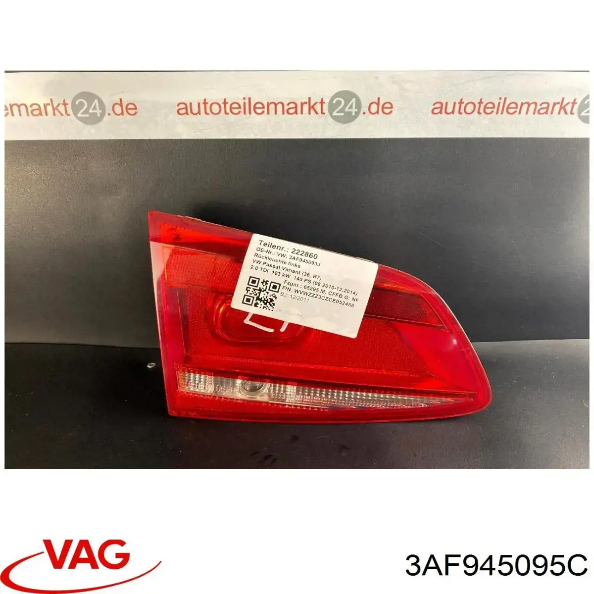 Купити 3AF945095C VAG Ліхтар задній