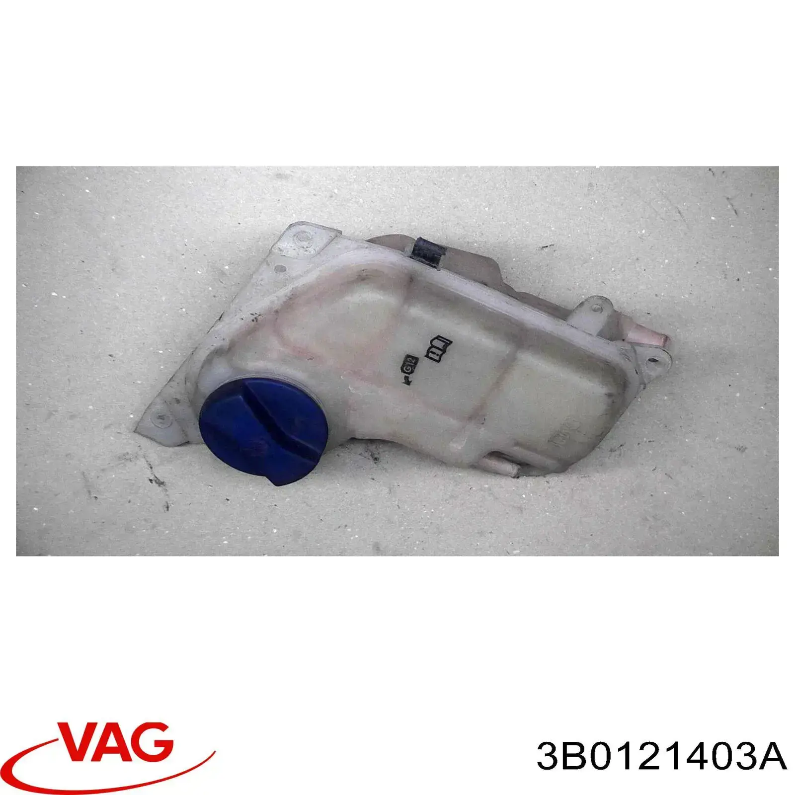 3B0121403A VAG бачок системи охолодження, розширювальний