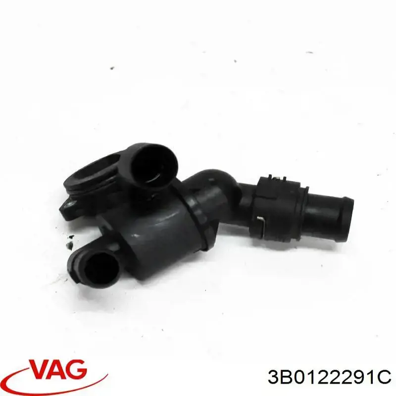 3B0122291C VAG штуцер термостата верхній (швидкознімальна муфта)