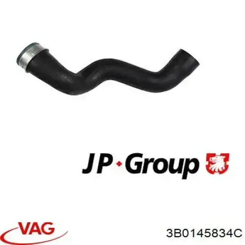 3B0145834C VAG Шланг/патрубок интеркуллера