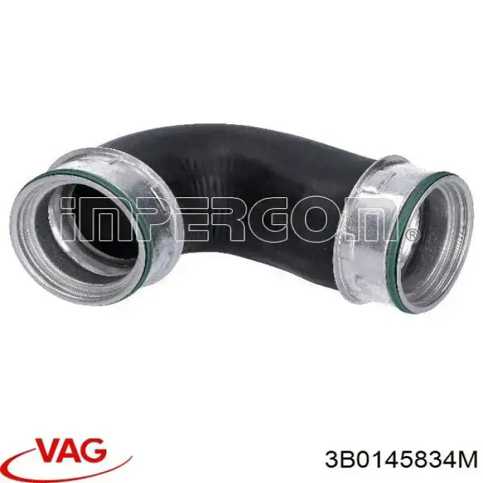 Шланг/патрубок інтеркуллера VAG 3B0145834M ціна, від 19.00 USD