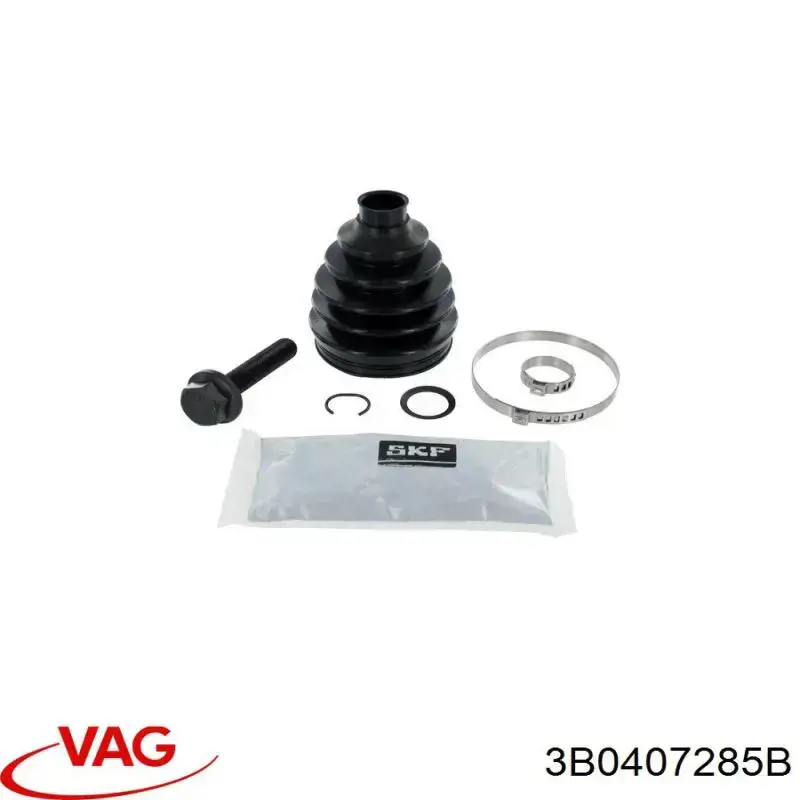 Купити 3B0407285B VAG Пильник шарніра приводу