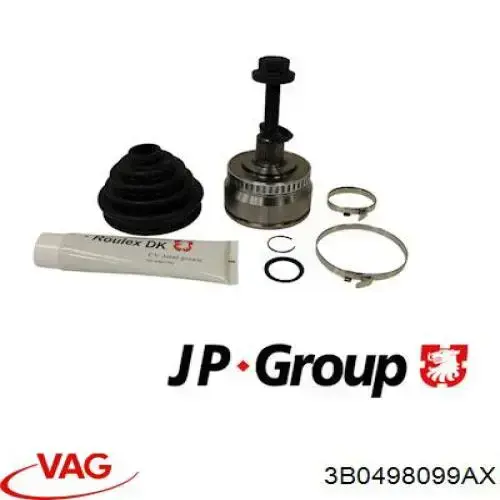 Граната колісна VAG 3B0498099AX ціна, від 34.57 USD