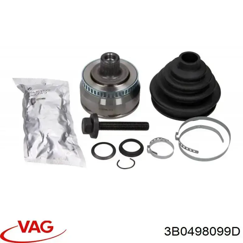 Граната колісна VAG 3B0498099D ціна, від 32.73 USD