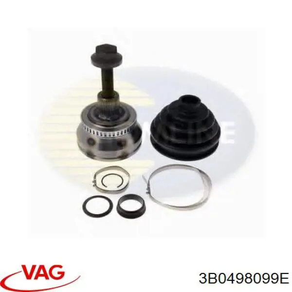 Граната колісна VAG 3B0498099E ціна, від 34.68 USD