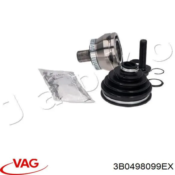 Купити 3B0498099EX VAG Шарнір приводу зовнішній