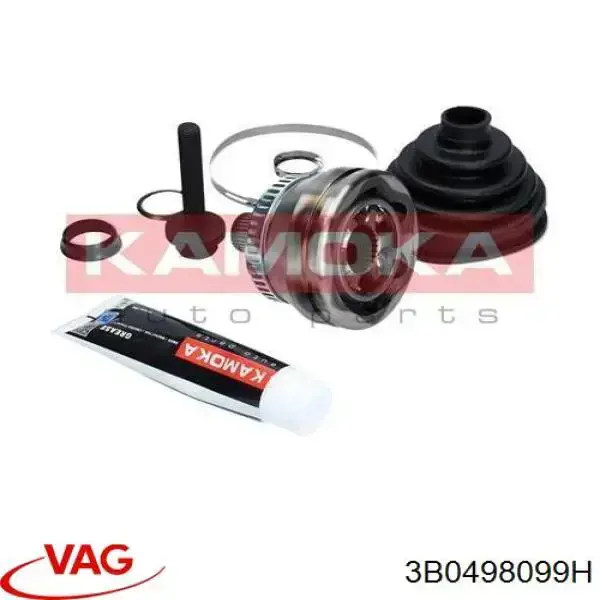 ШРУС зовнішній передній 3B0498099H VAG